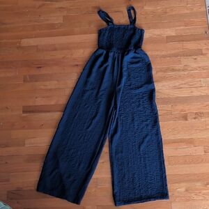 Stylish Midnight Blue Jumpsuit